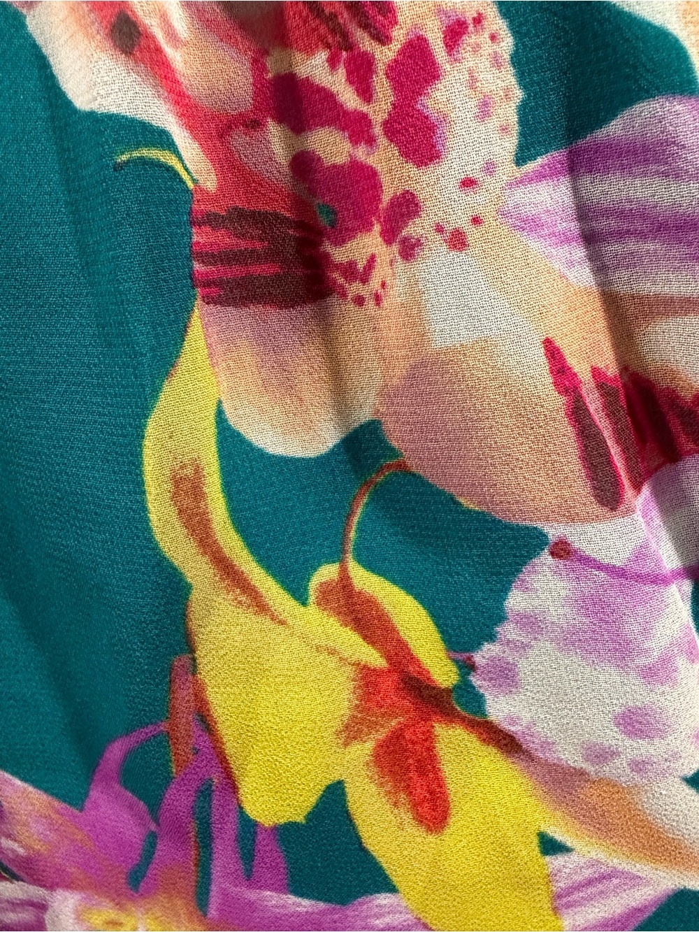 Express Strapless Floral Tie Mini Dress Size 2 - Picture 6 of 10